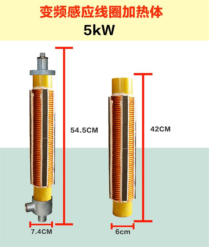 5KW线圈加热体尺寸